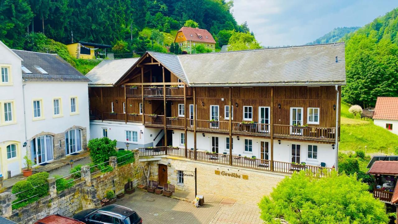 Hotel Erbgericht Bad Schandau Eksteriør billede